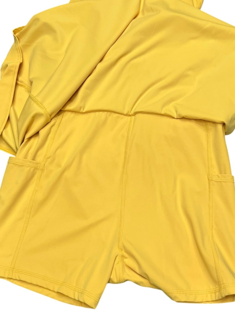 NWT JoyLab Yellow Tennis Dress Open Back Active Dress Size M - Picture 8 of 16